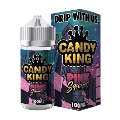 Pink Squares by Candy King 100ml / 0MG